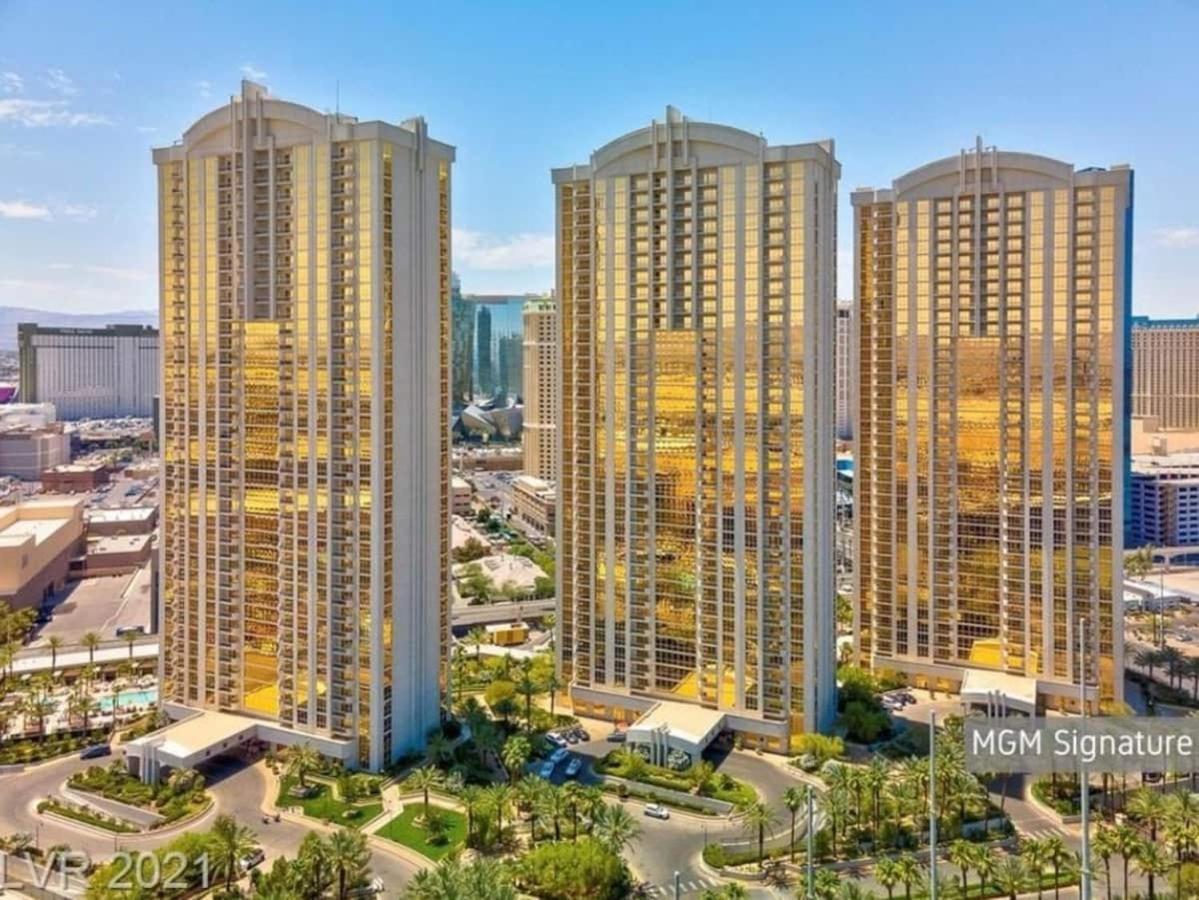 Awesome The Signature Mgm Condo With Strip View. No Resort Fee! Las Vegas Esterno foto